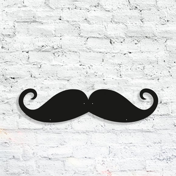 Metal Wall Decor - Mustache - Picture 1 of 2